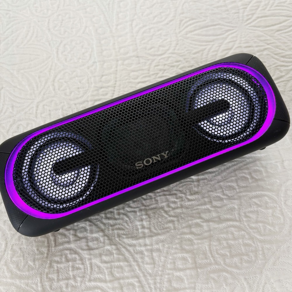 Sony SRS-XB40 Waterproof Bluetooth Extra Bass Portable Wireless Speaker, Black